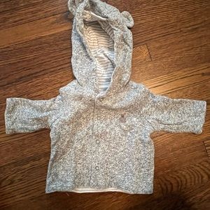 Gap button down hoodie